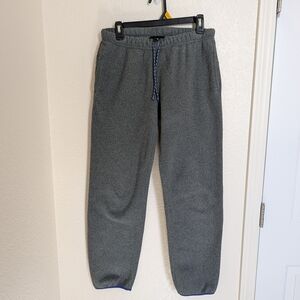 Patagonia Pants Mens Gray Synchilla Fleece Joggers Hiking Retro Size XS